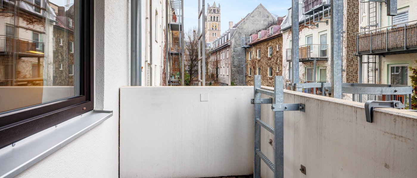 apartamento München Glockenbachviertel 01 balcón 14711