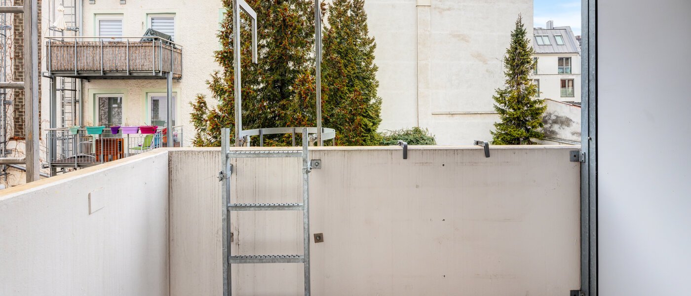 apartamento München Glockenbachviertel 02 balcón 14711