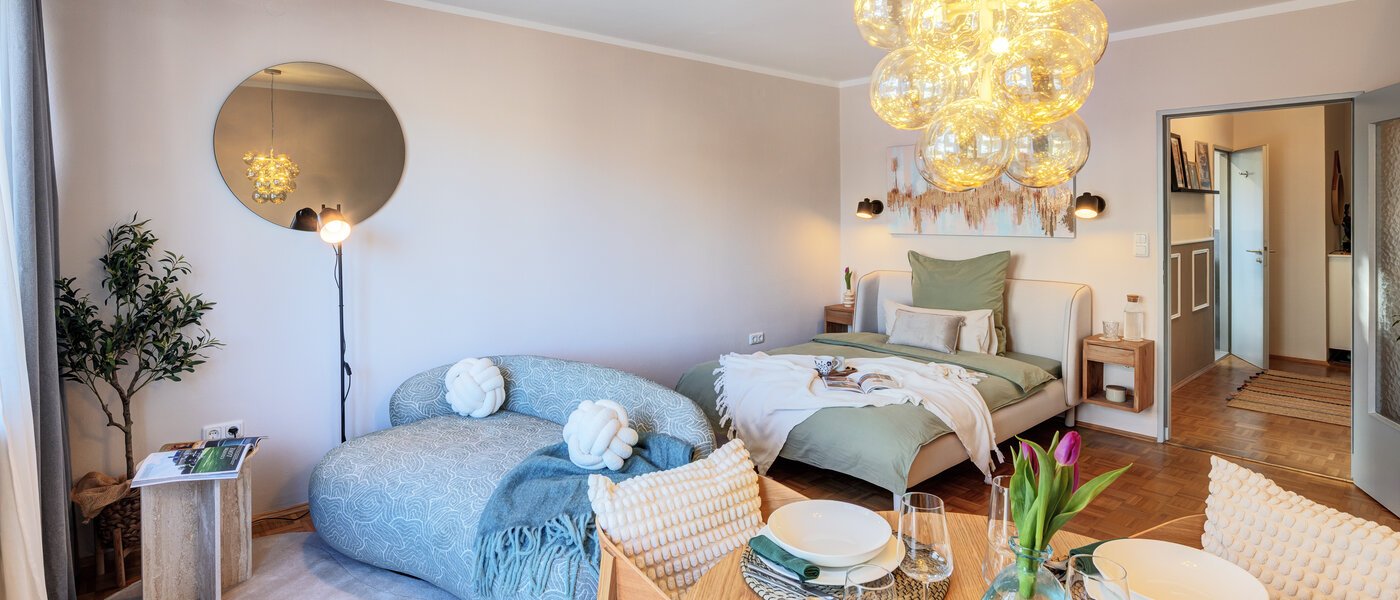 apartamento München Obermenzing 03 zona de día  14712