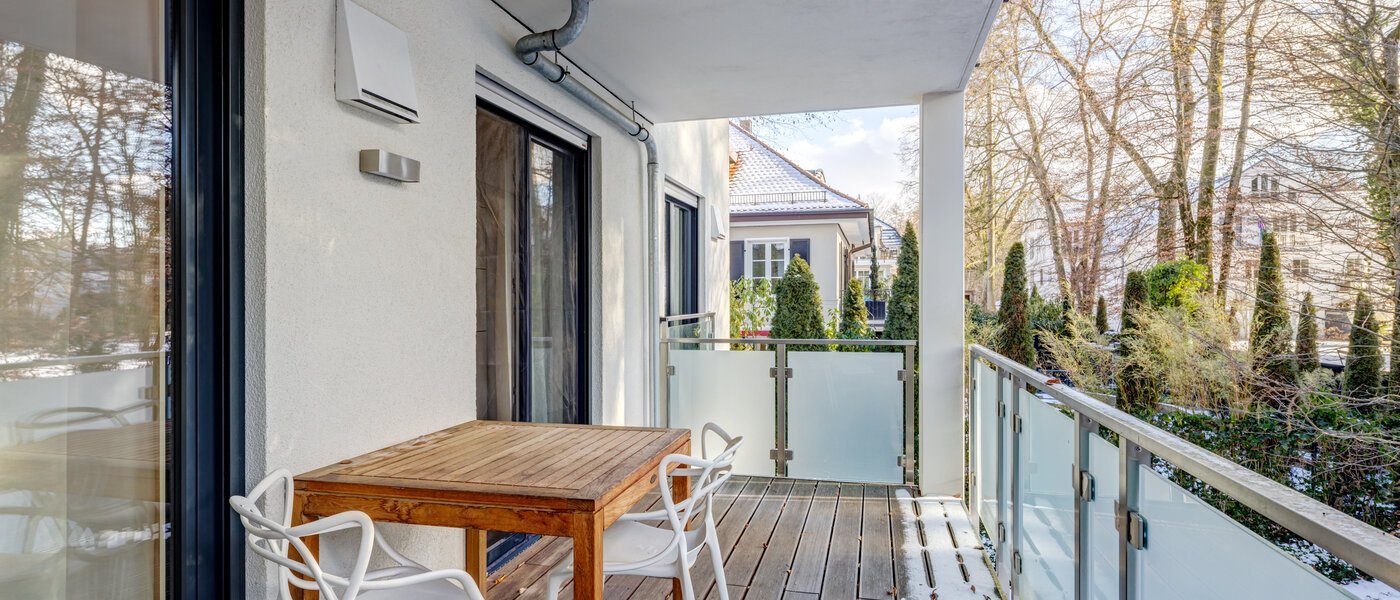 apartamento München Harlaching 01 balcón 14713