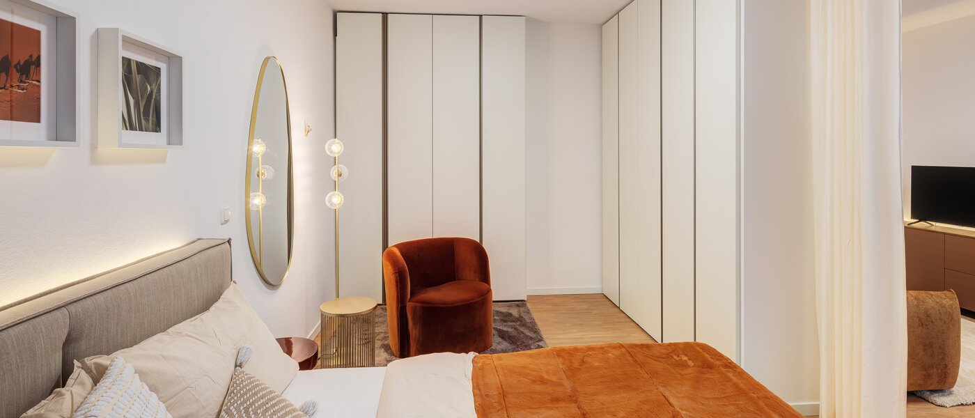 apartamento München Schwanthalerhöhe 03 zona de dormir 14714