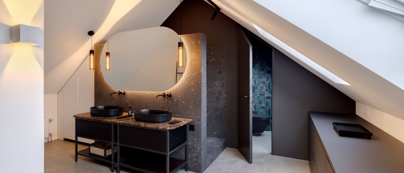 dúplex München Glockenbachviertel 03 baño 14717