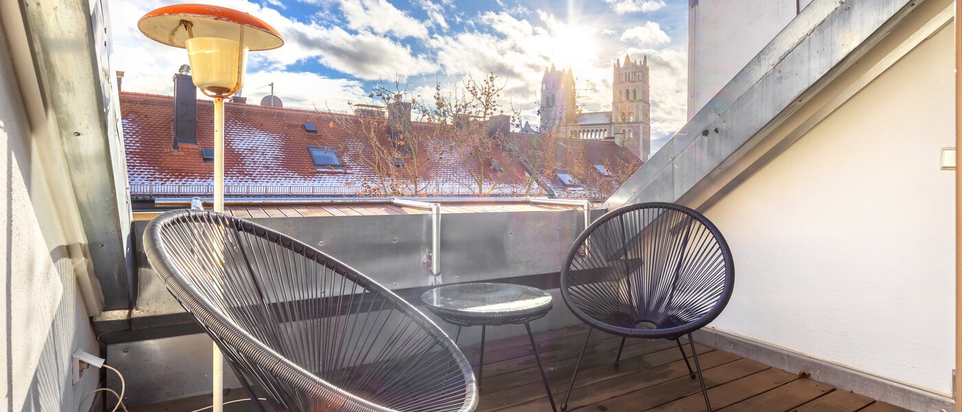 dúplex München Glockenbachviertel 01 azotea 14717