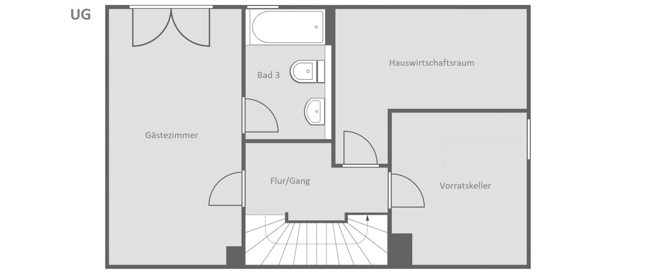 casa pareada München Pasing 04 plano 14721