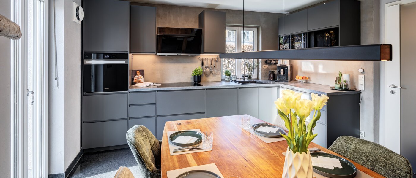 chalet adosado en esquina München Untermenzing 01 cocina 14723