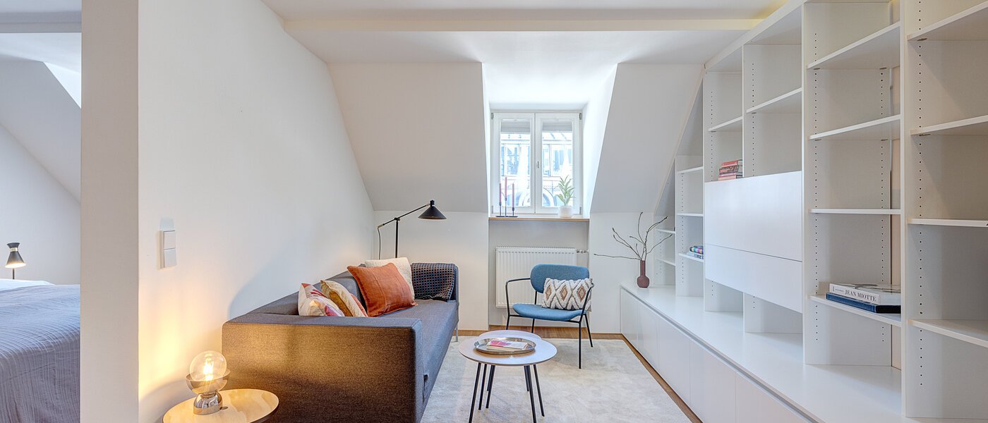apartamento München Gärtnerplatzviertel 01 zona de día  14724