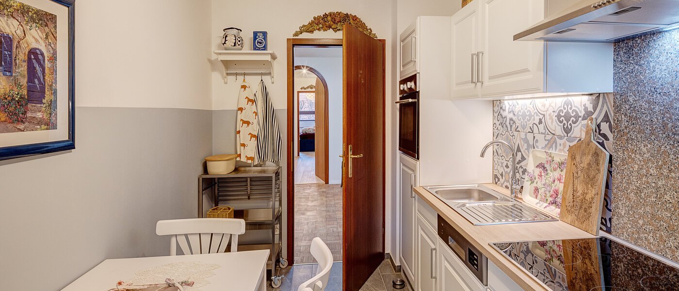 piso con jardín München Solln 03 cocina 14725