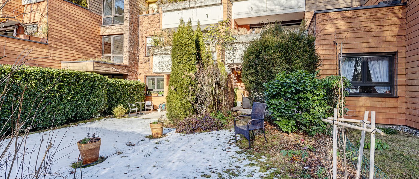 piso con jardín München Solln 03 jardín 14725