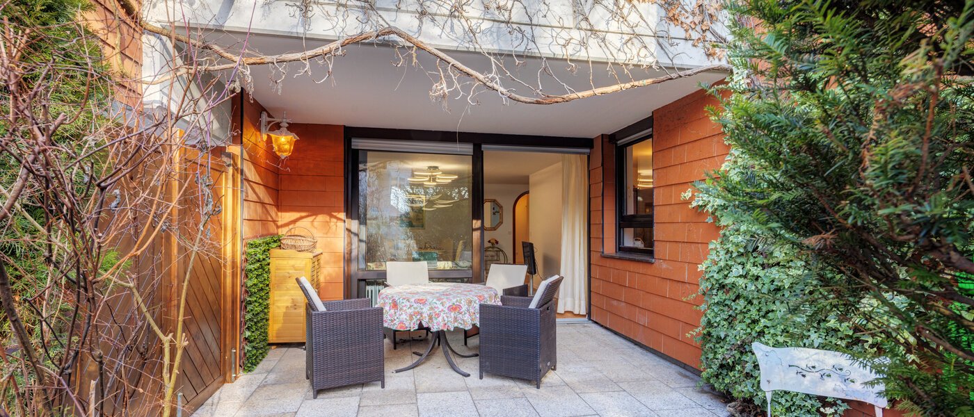 piso con jardín München Solln 01 terraza 14725