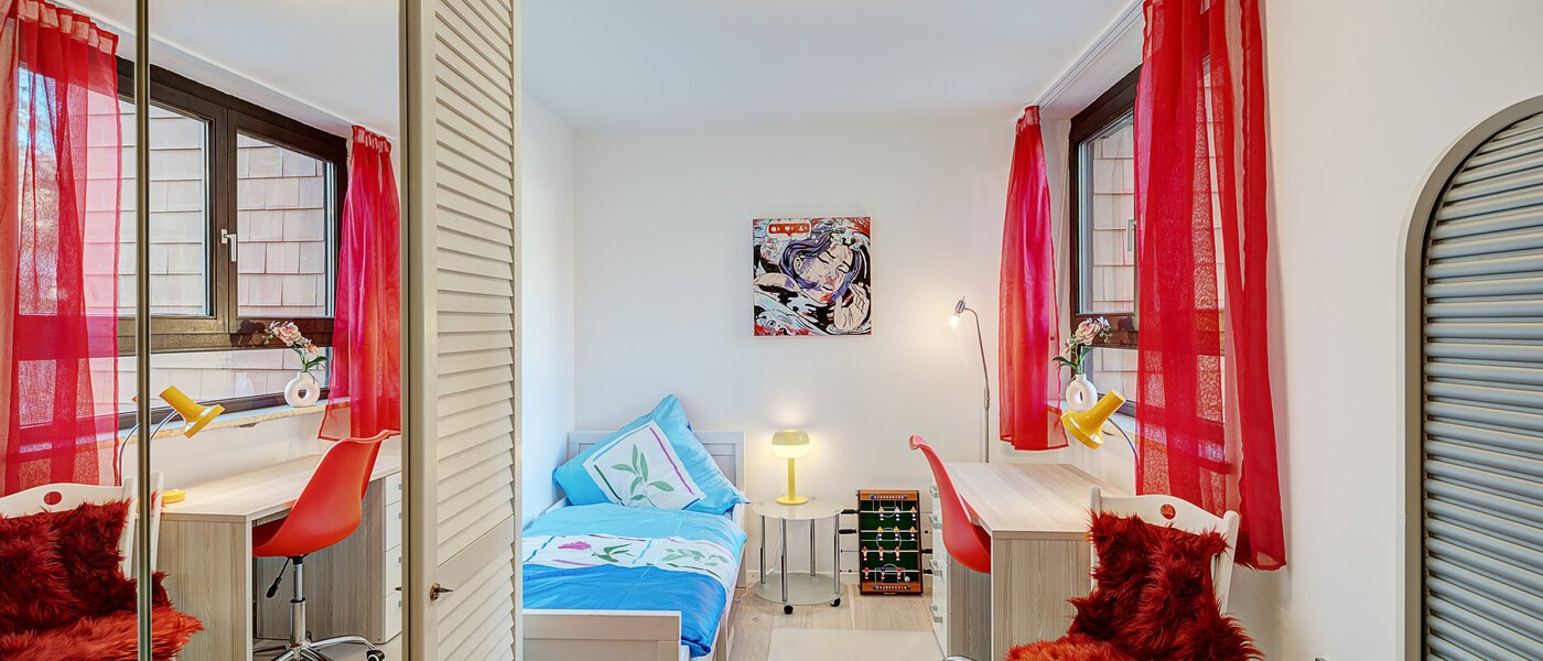 piso con jardín München Solln 01 2. dormitorio 14725