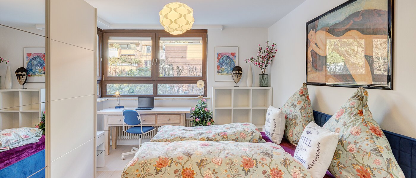 piso con jardín München Solln 01 1. dormitorio 14725