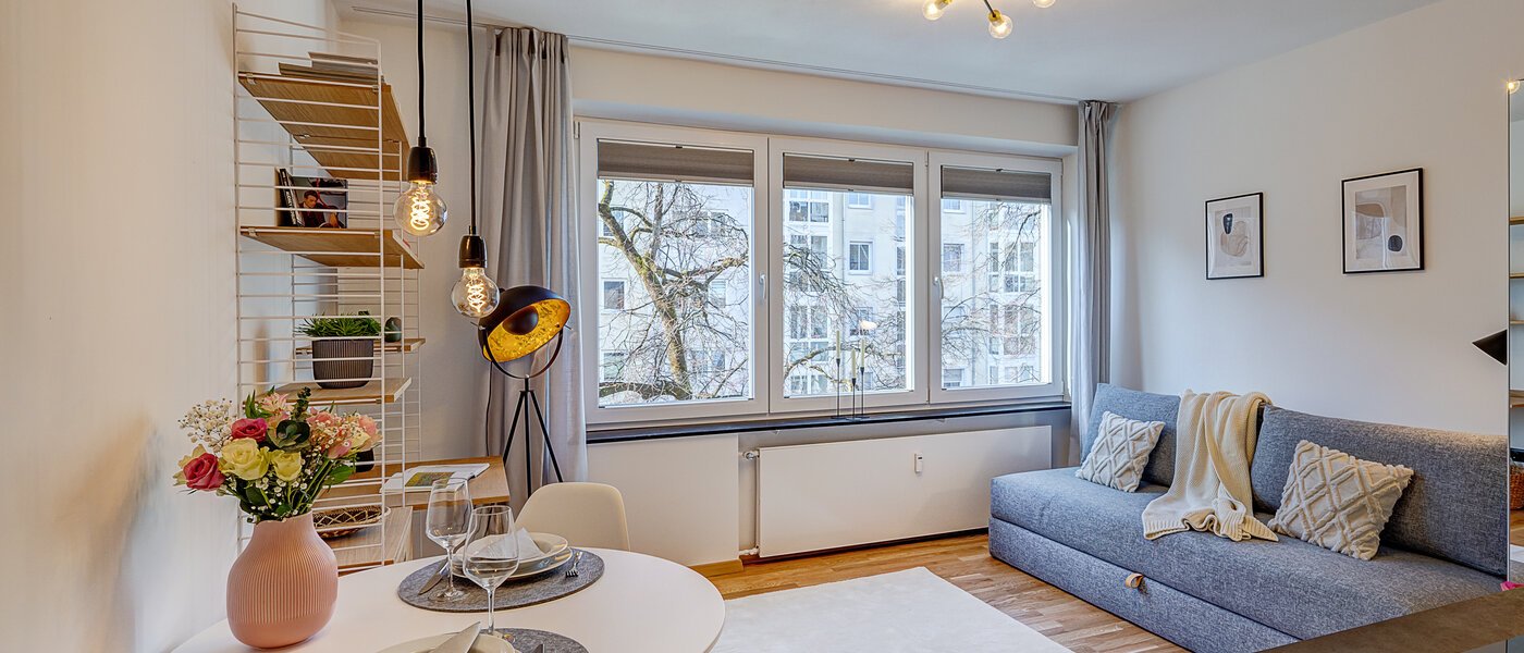 apartamento München Schwabing-West 01 zona de día  14728