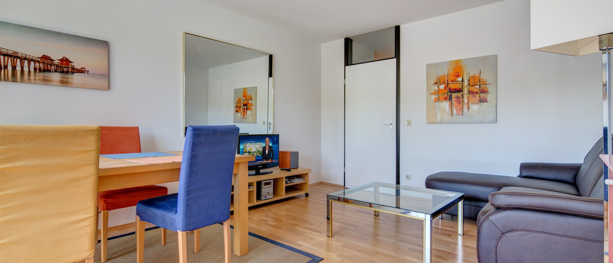 ático con terraza München Untergiesing 03 salón 1473