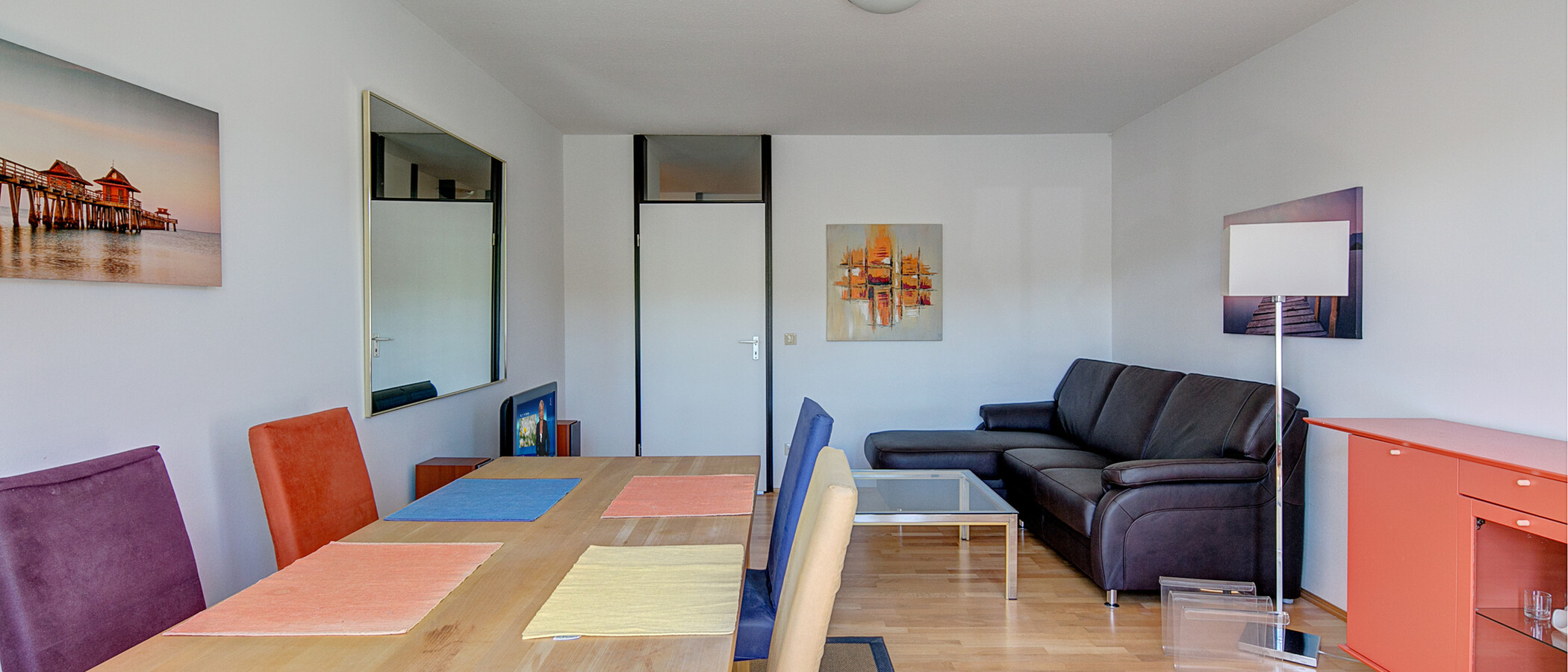 ático con terraza München Untergiesing 04 salón 1473