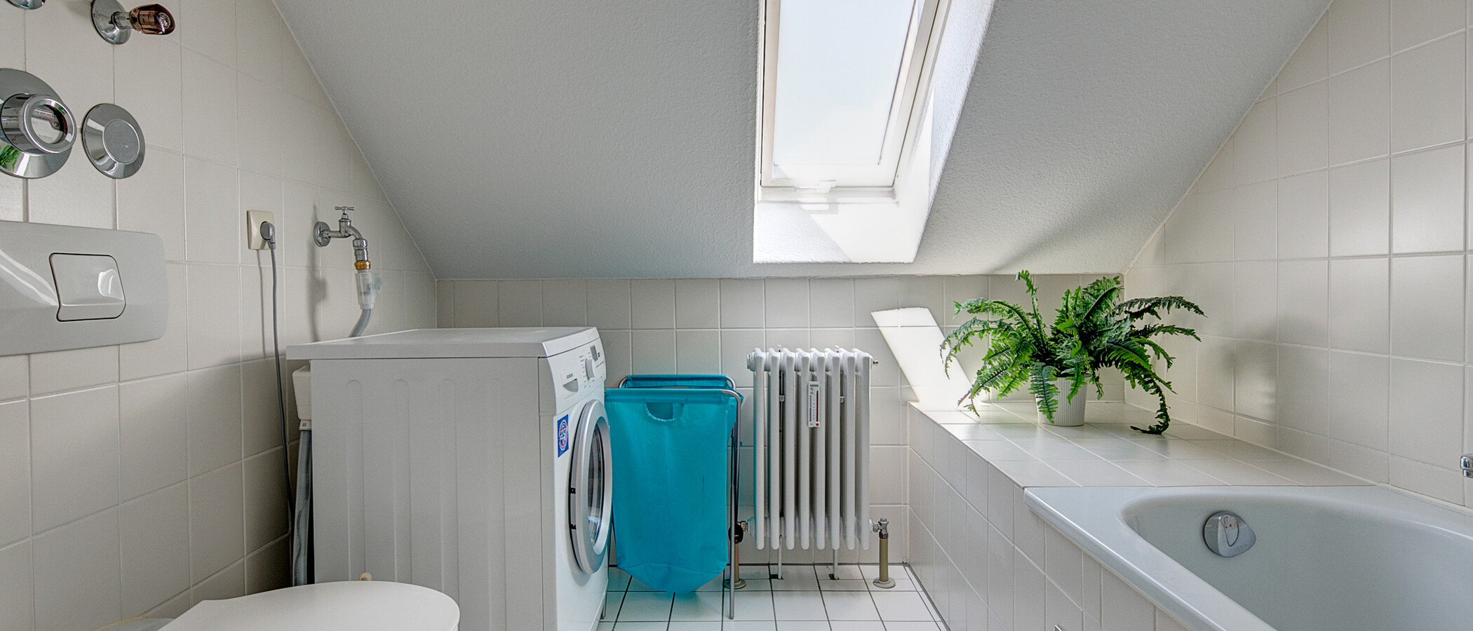 ático con terraza München Untergiesing 01 baño 1473
