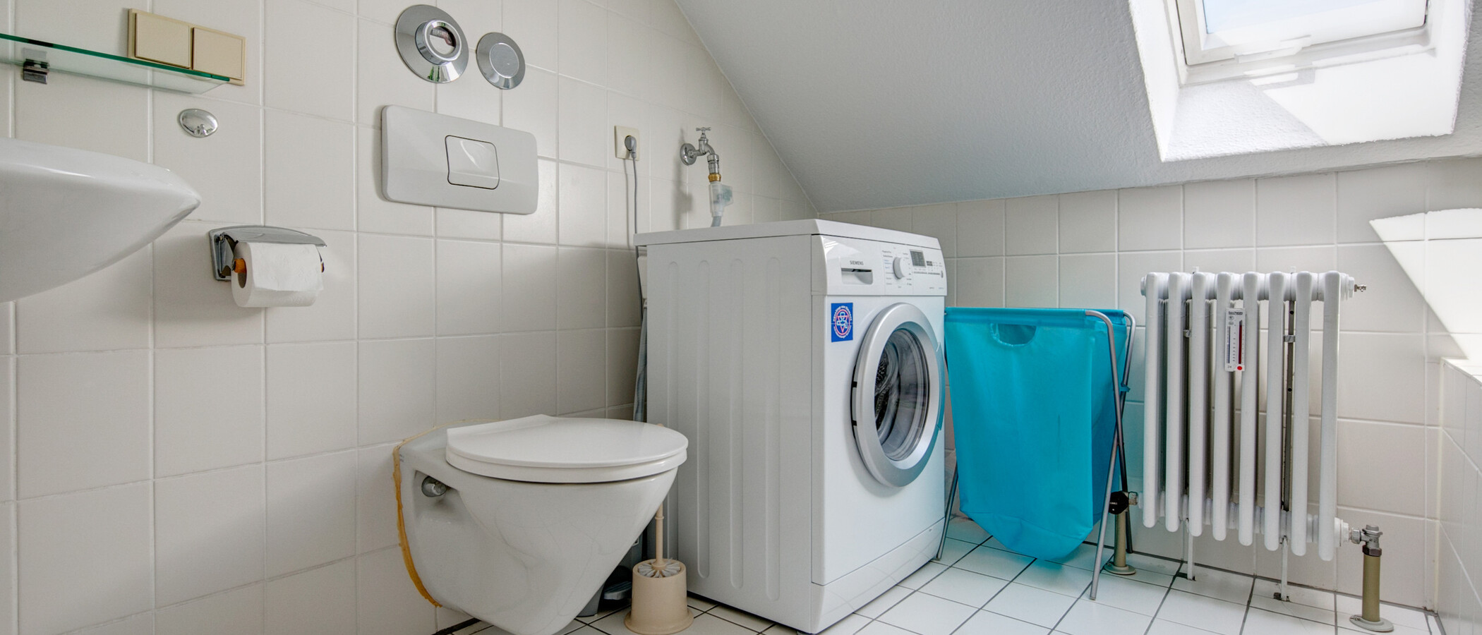 ático con terraza München Untergiesing 04 baño 1473