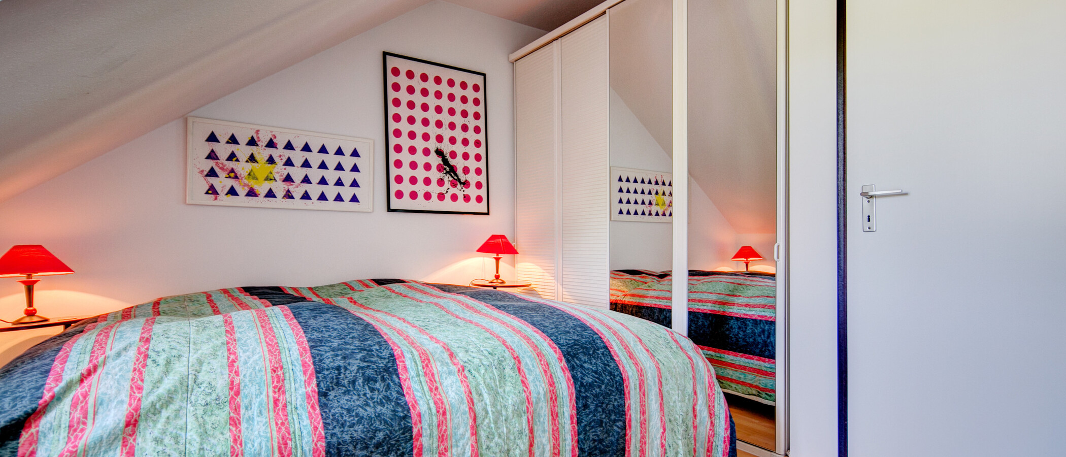 ático con terraza München Untergiesing 02 dormitorio 1473