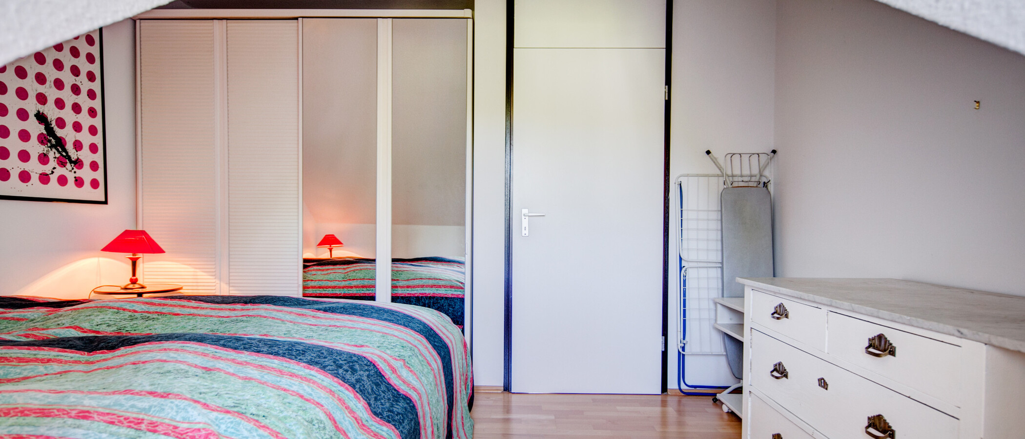 ático con terraza München Untergiesing 03 dormitorio 1473
