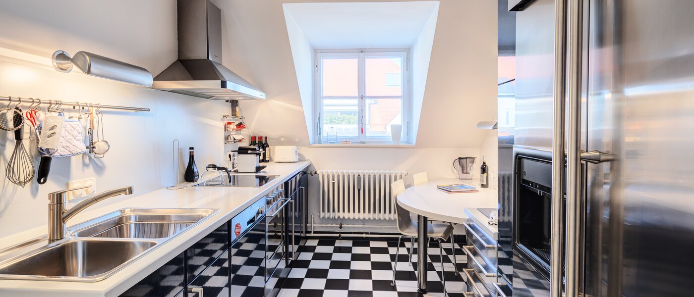 ático con terraza München Schwabing-West 01 cocina 14731