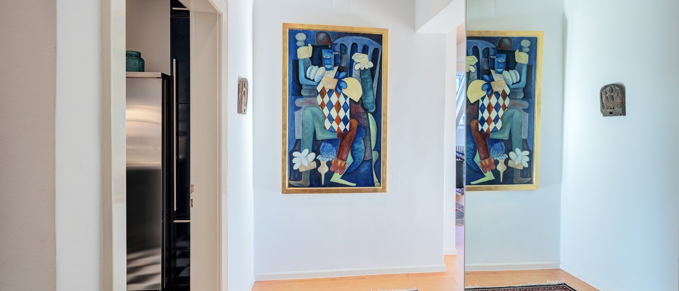 ático con terraza München Schwabing-West 02 pasillo 14731