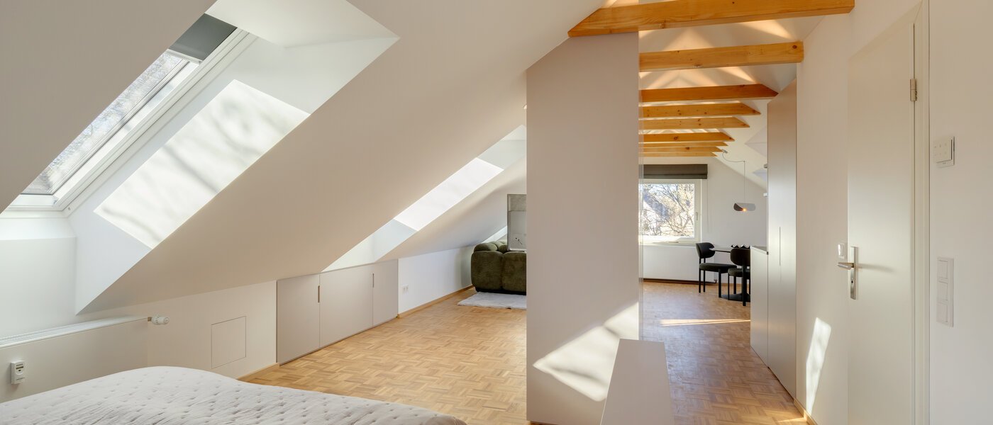 ático München Forstenried 03 zona de dormir 14733