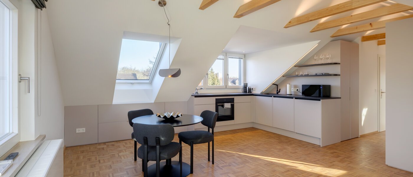 ático München Forstenried 04 zona de día  14733