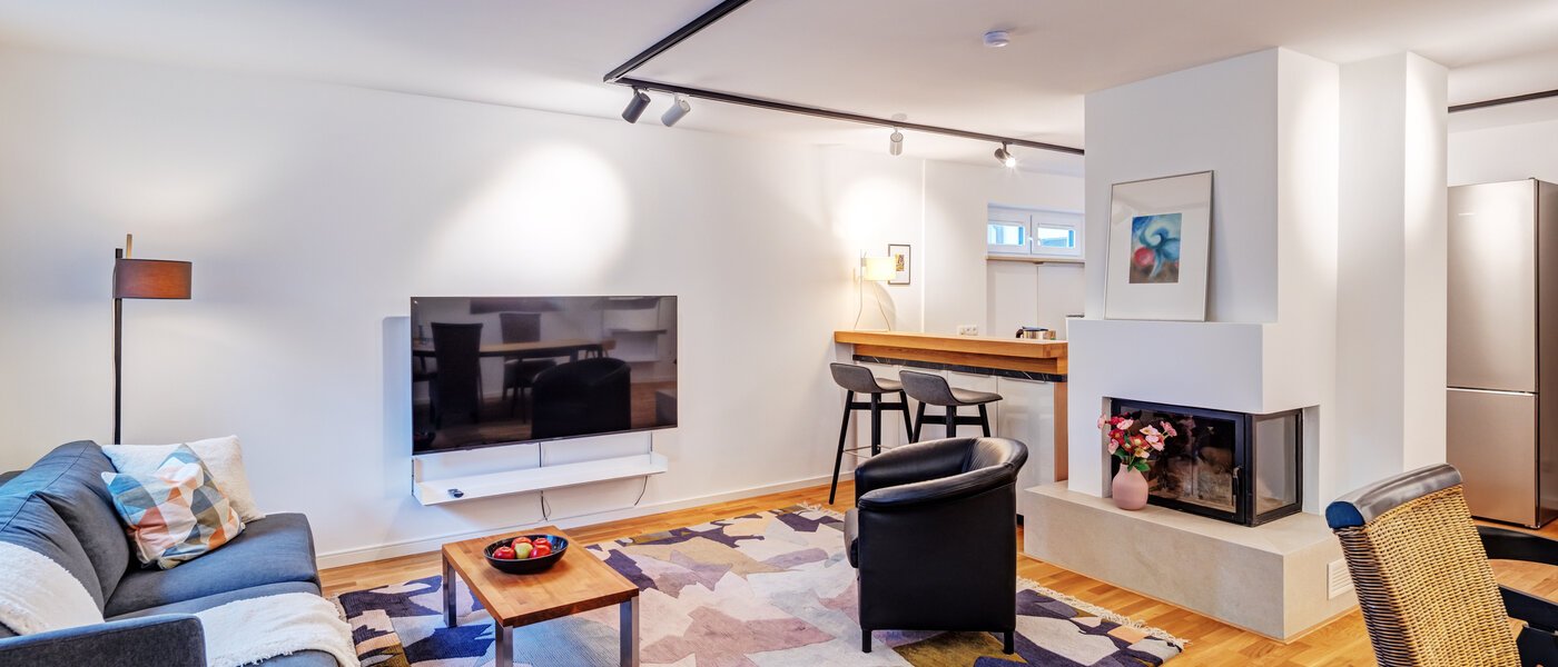 apartamento München Trudering 01 zona de día  14735