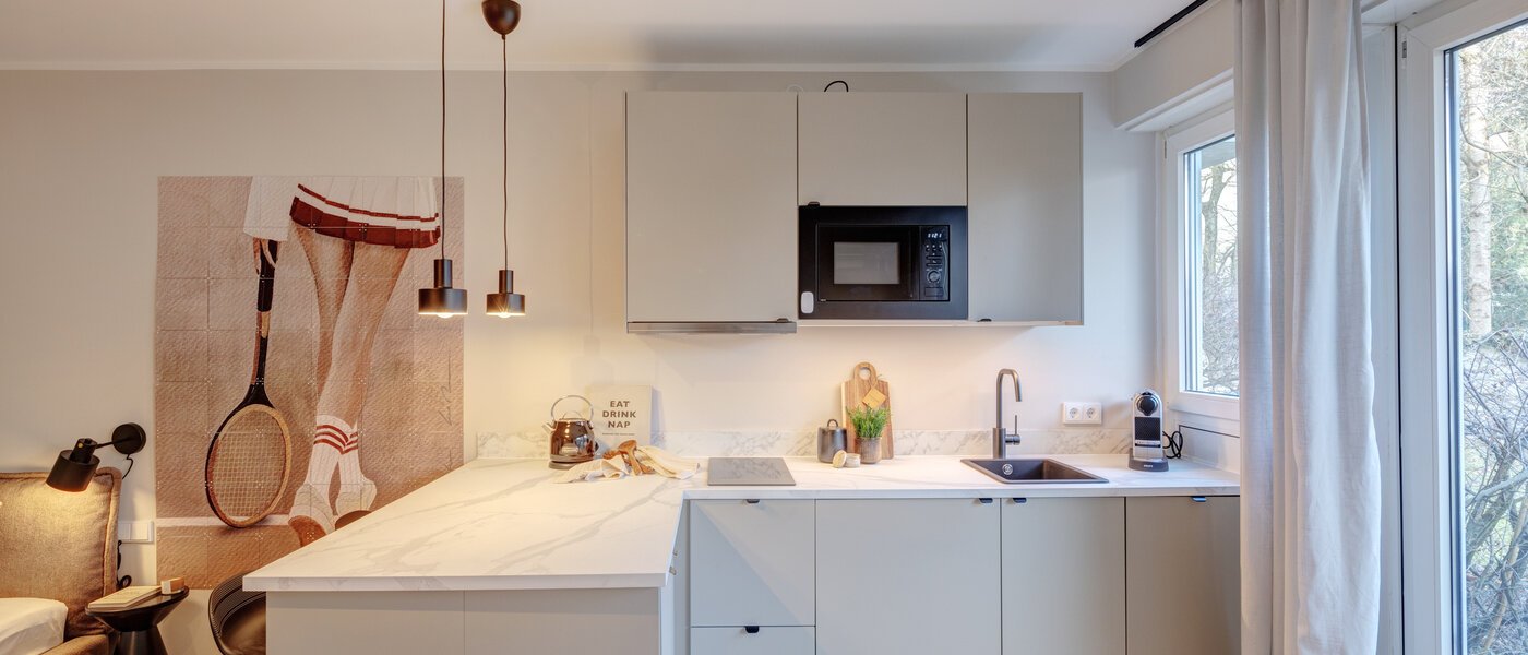 apartamento München Schwabing - Alte Heide 01 cocina 14736