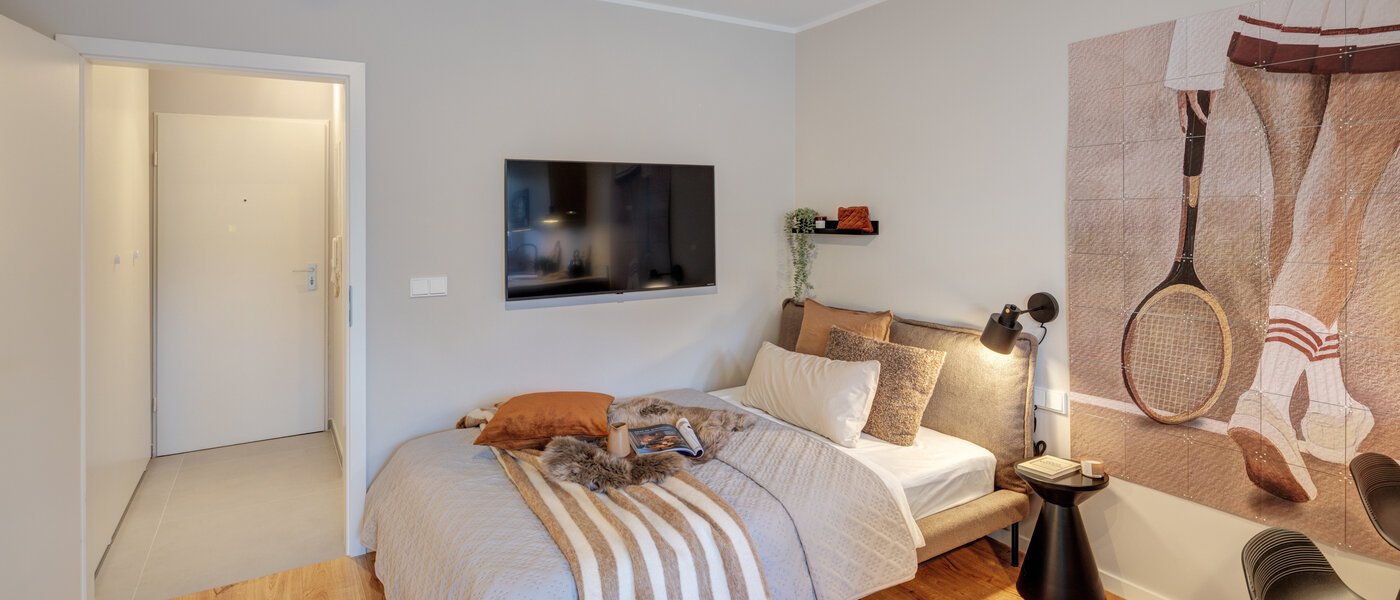 apartamento München Schwabing - Alte Heide 02 zona de dormir 14736