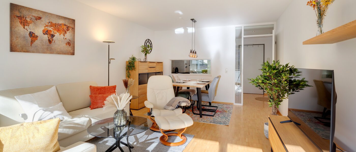 apartamento München Maxvorstadt 03 zona de día  14742