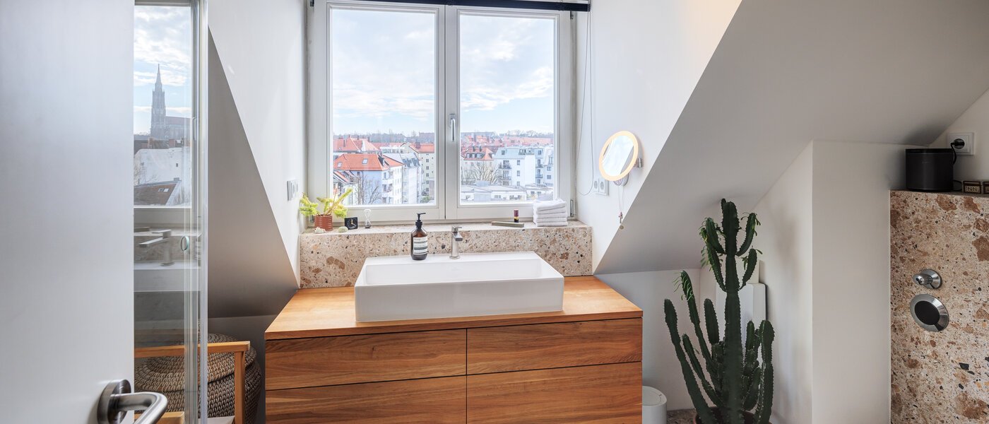 ático con terraza München Haidhausen 02 baño 14748