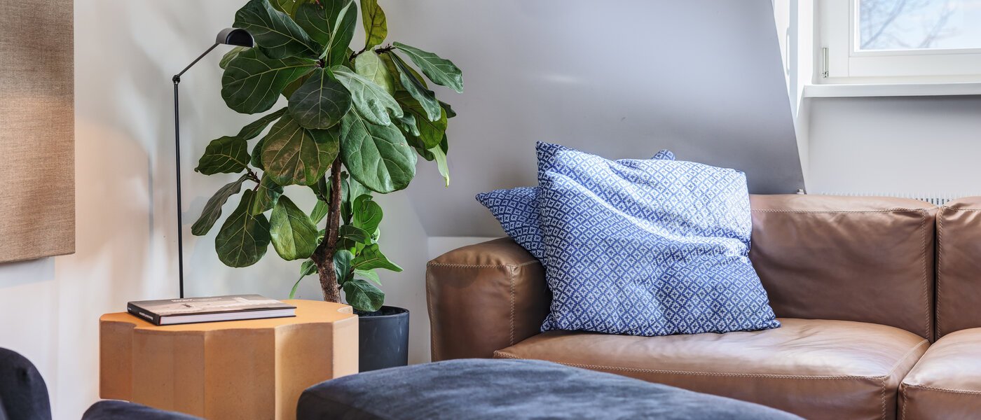 ático con terraza München Haidhausen 03 zona de día  14748