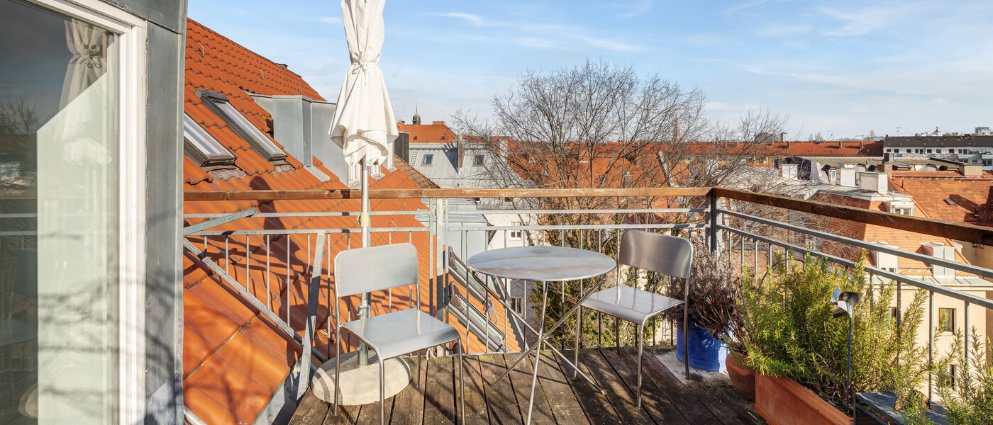 ático con terraza München Haidhausen 01 azotea 14748
