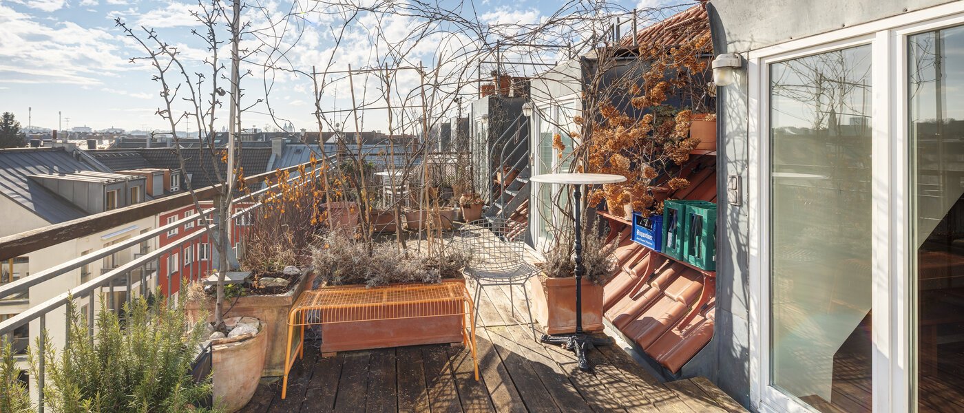 ático con terraza München Haidhausen 03 azotea 14748