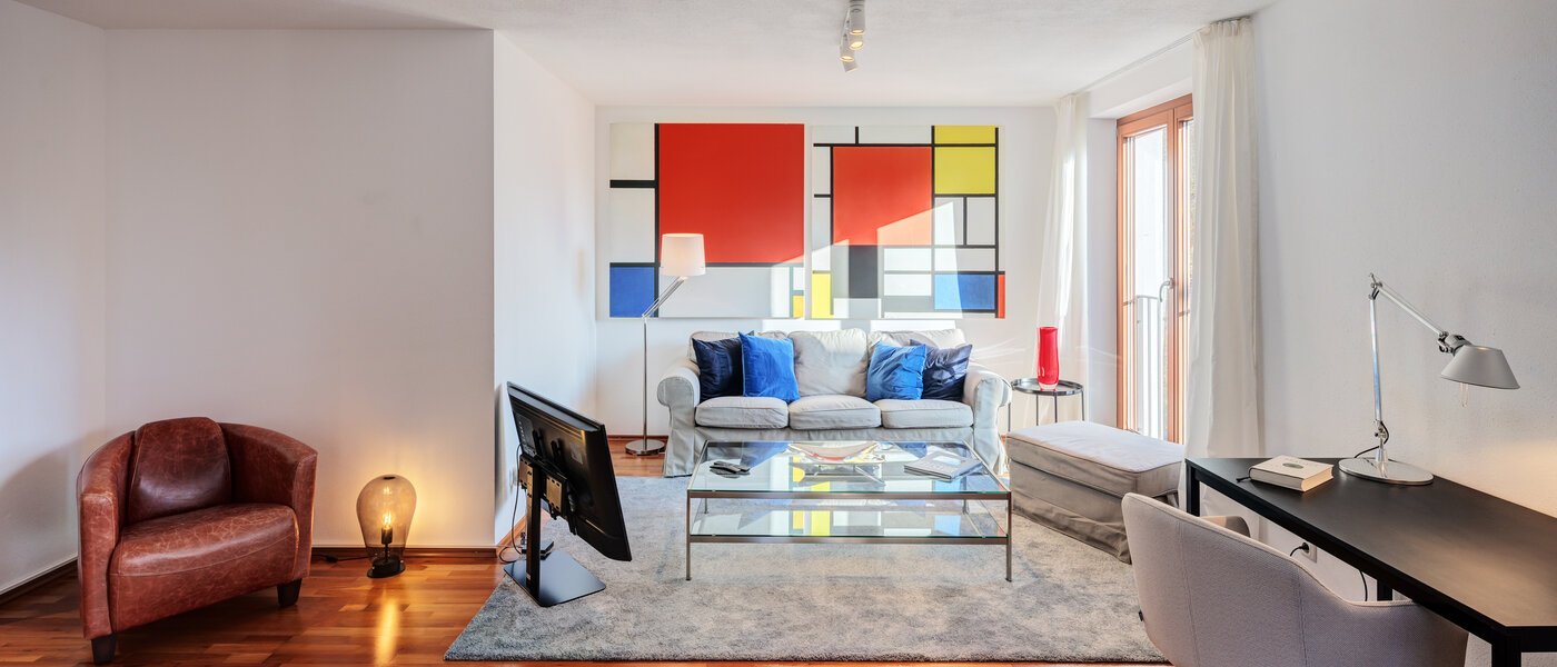 apartamento München Schwanthalerhöhe 01 zona de día  14749