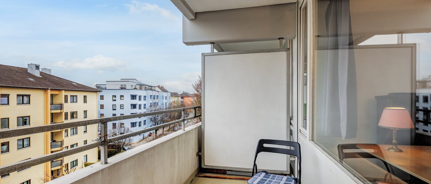 apartamento München Giesing 01 balcón 14751