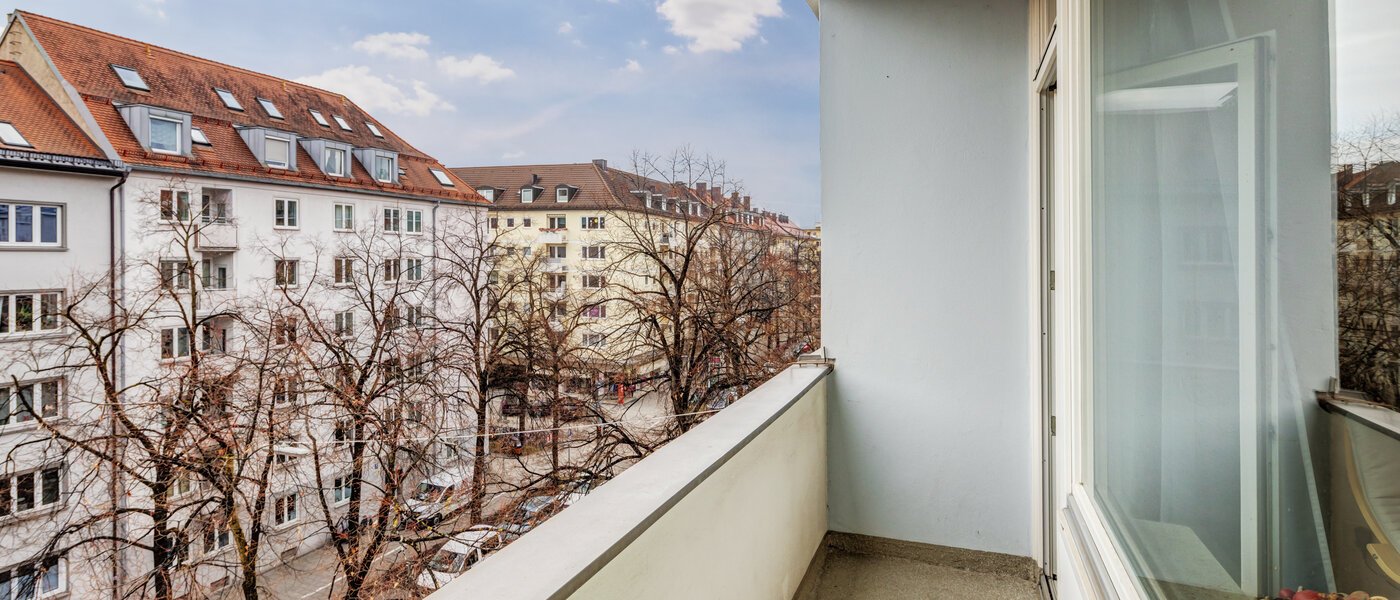 apartamento München Schwabing-West (rund um den Hohenzollernplatz) 02 balcón 14754