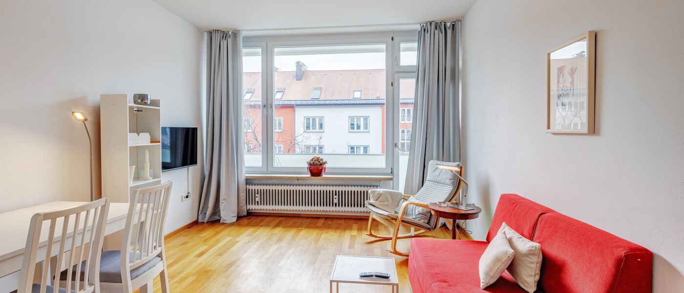 apartamento München Schwabing-West (rund um den Hohenzollernplatz) 01 zona de día  14754