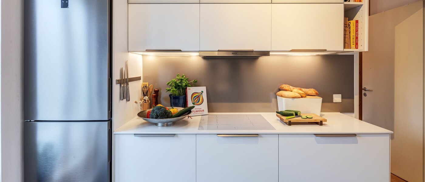 ático con terraza München Maxvorstadt 02 cocina 14758