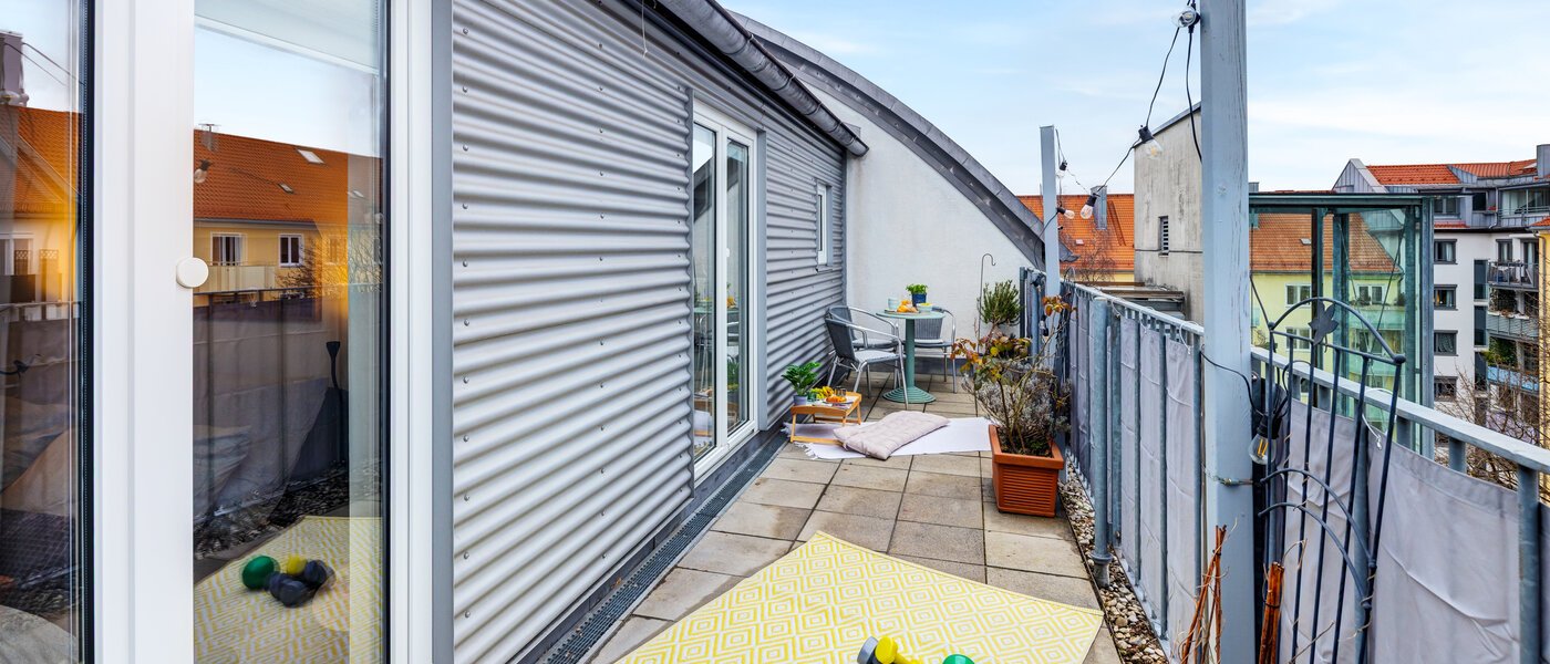 ático con terraza München Maxvorstadt 01 1. azotea 14758