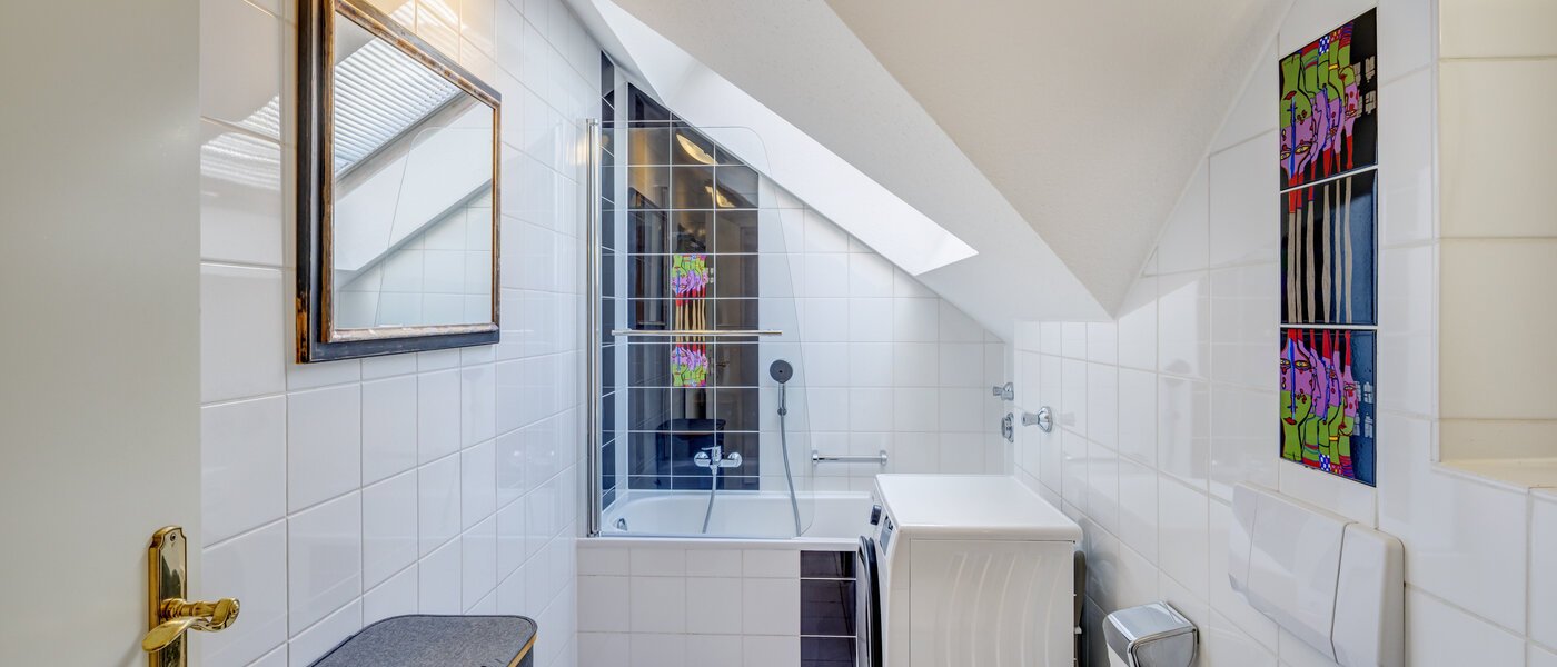 piso con galería München Waldtrudering 01 baño 14759