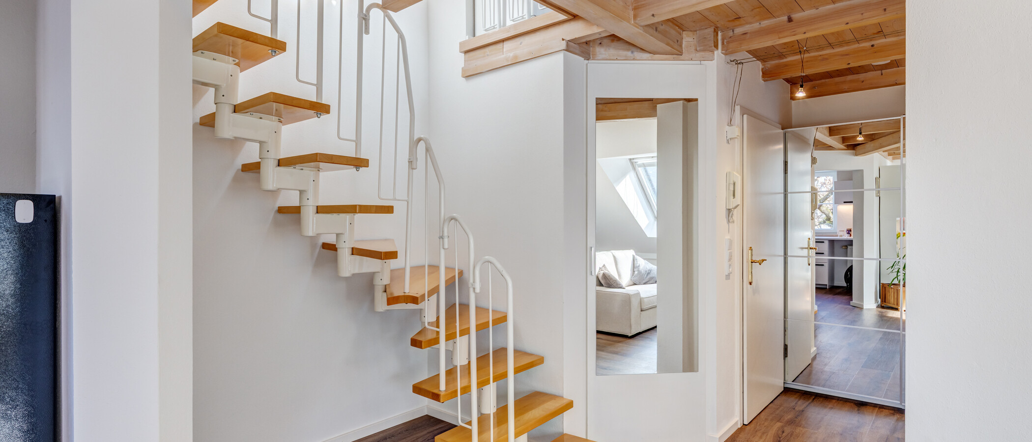 piso con galería München Waldtrudering 01 pasillo 14759