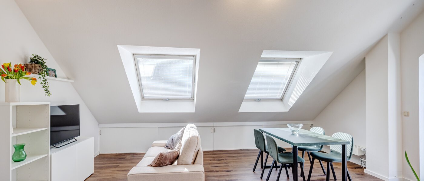 piso con galería München Waldtrudering 04 zona de día  14759