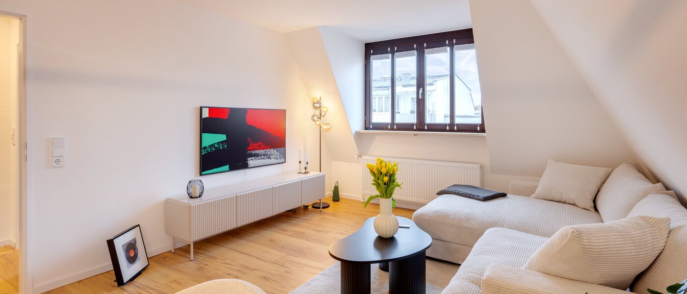 ático München Isarvorstadt 03 zona de día  14762