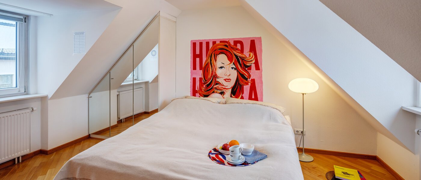 dúplex München Schwabing-West 02 zona de dormir 14766