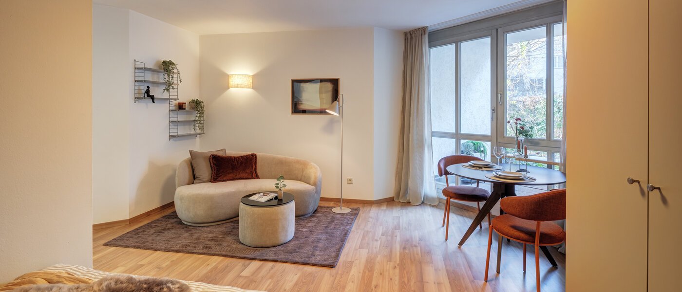 apartamento München Schwabing-West 01 zona de día  14767