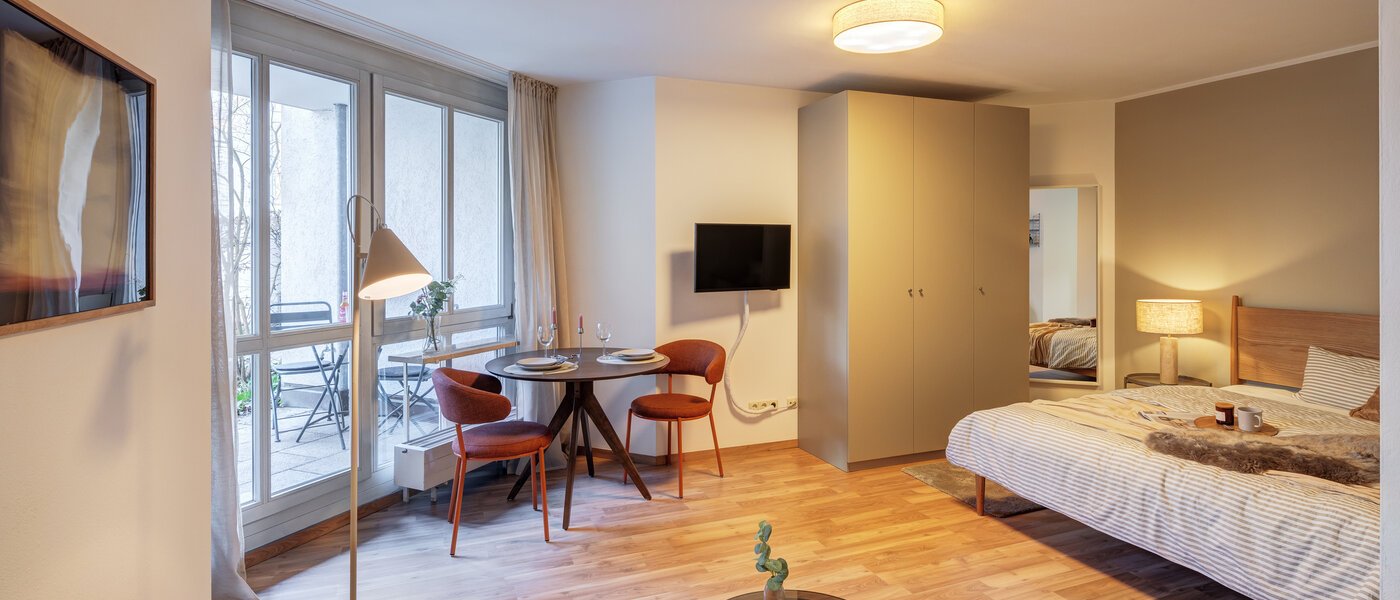 apartamento München Schwabing-West 02 zona de día  14767