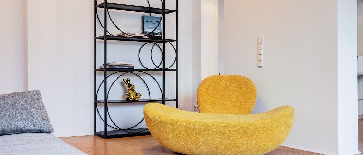 apartamento München Nymphenburg 03 zona de día  14770