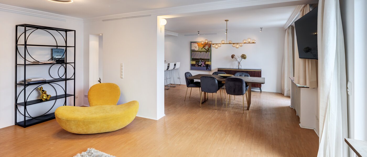 apartamento München Nymphenburg 04 zona de día  14770