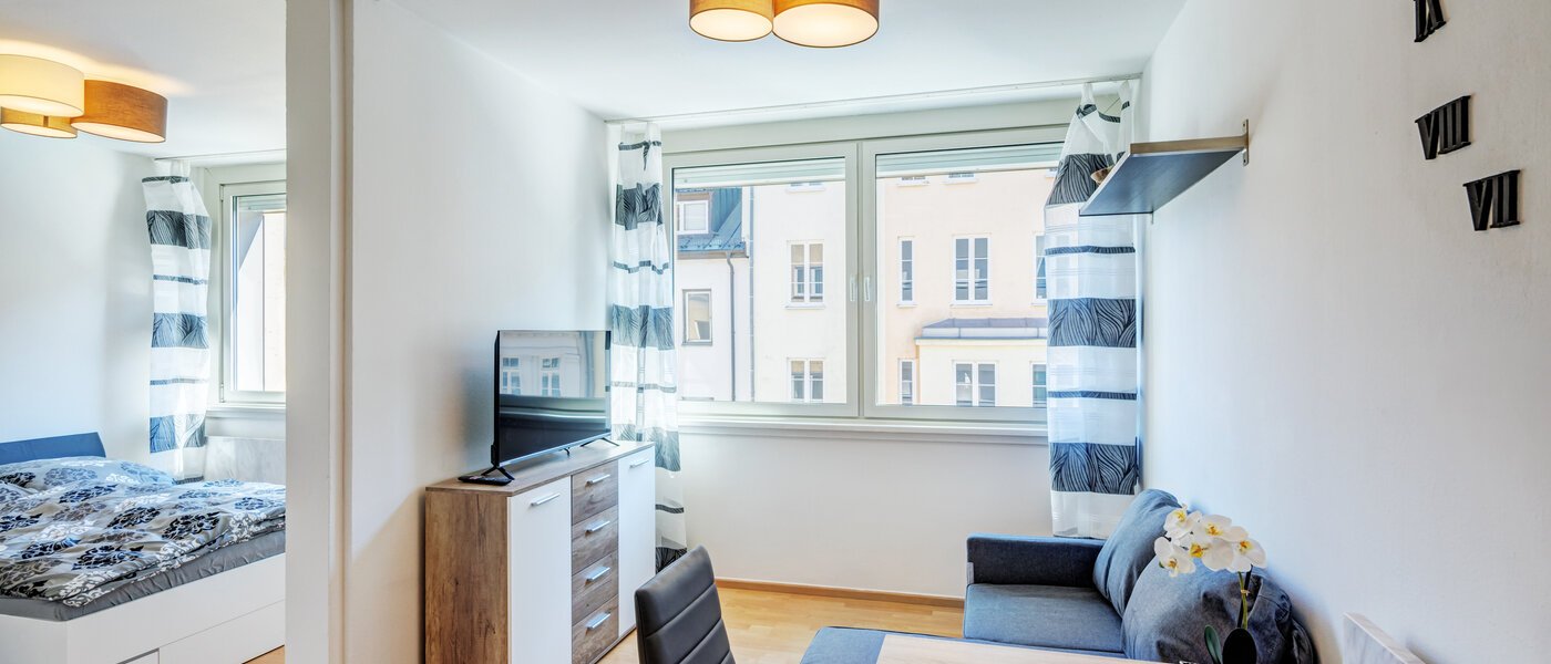 apartamento München Maxvorstadt - Universitätsviertel 01 zona de día  14771